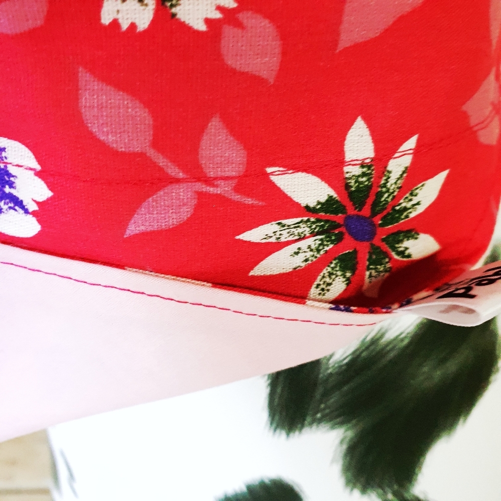 3 for $15 * Pink Floral Dog Bandana / Face Mask - Picture 6 of 10